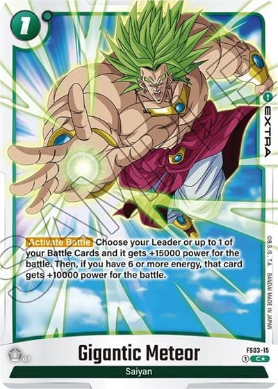 Gigantic Meteor (Bonus Pack Alternate Art) #FS03-15