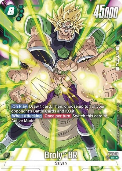 Broly : BR (Bonus Pack Alternate Art) #FS03-10