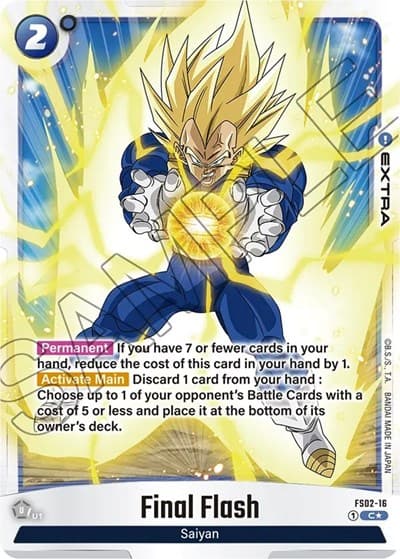Final Flash (Bonus Pack Alternate Art) #FS02-16