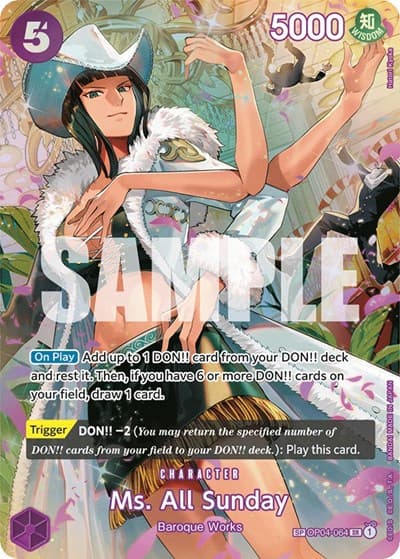 Ms. All Sunday (SP) #OP04-064