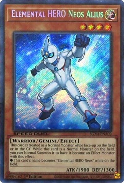 Elemental HERO Neos Alius (Secret Rare)
