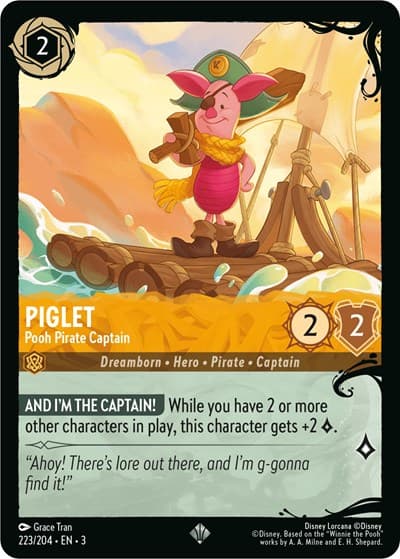 Piglet - Pooh Pirate Captain (223/204)