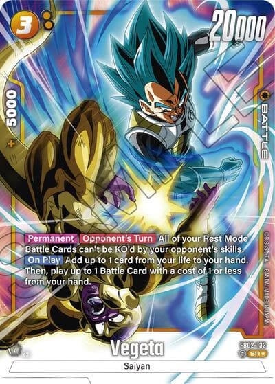 Vegeta - FB02-133 (Alternate Art)