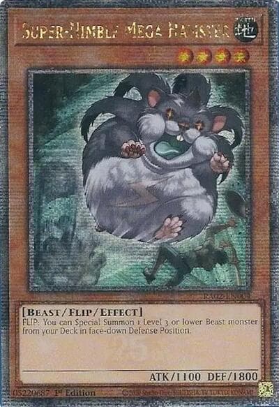 Super-Nimble Mega Hamster (Quarter Century Secret Rare)