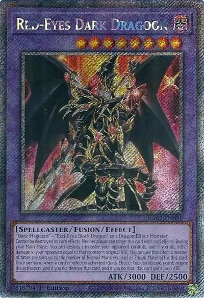 Red-Eyes Dark Dragoon (Platinum Secret Rare)