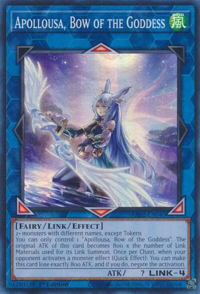 Apollousa, Bow of the Goddess (Alternate Art)