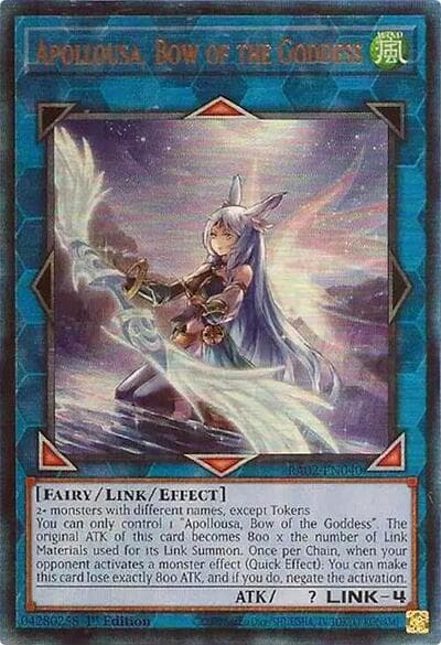 Apollousa, Bow of the Goddess (Alternate Art) (PUR)