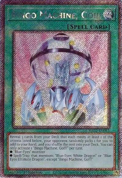 Bingo Machine, Go!!! (Platinum Secret Rare)