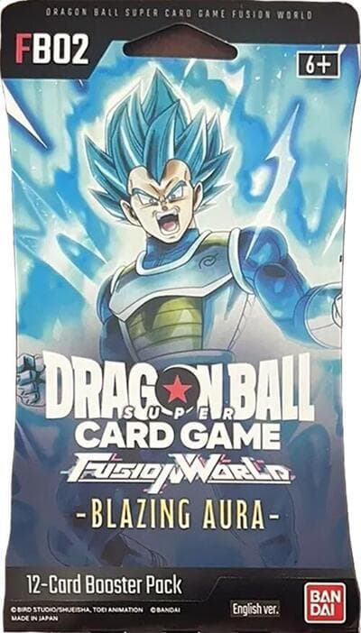 Blazing Aura Sleeved Booster Pack [Vegeta (Awakened)]