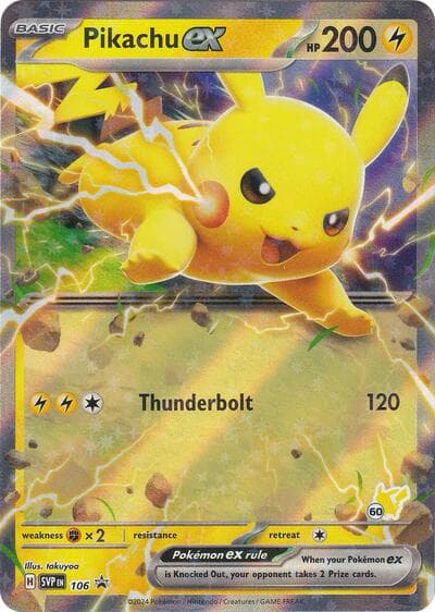 Pikachu ex (Pikachu 60) #106