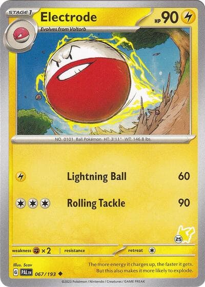 Electrode - Pikachu 25