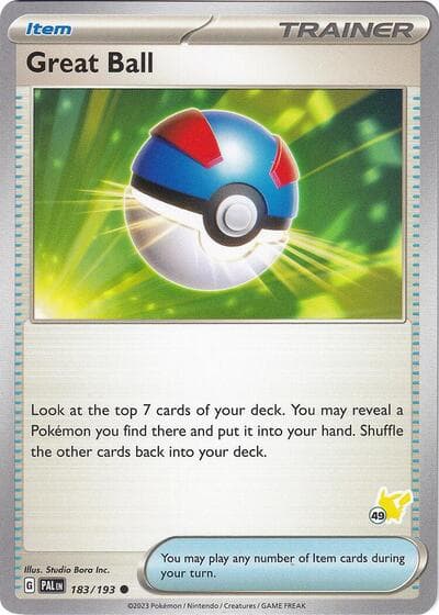 Great Ball - Pikachu 49
