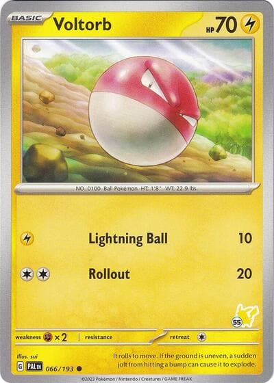 Voltorb - Pikachu 55