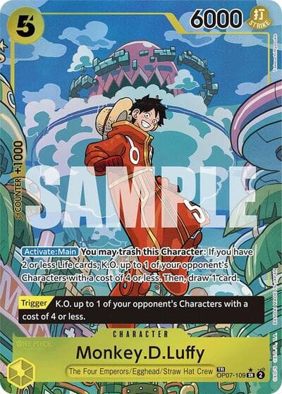 Monkey.D.Luffy (TR) #OP07-109