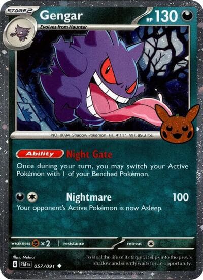 Gengar (Cosmos Holo) #057/091