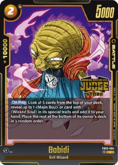 Babidi - FB03-084 (Judge Pack (Store Judge) 02)