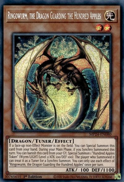Ringowurm, the Dragon Guarding the Hundred Apples