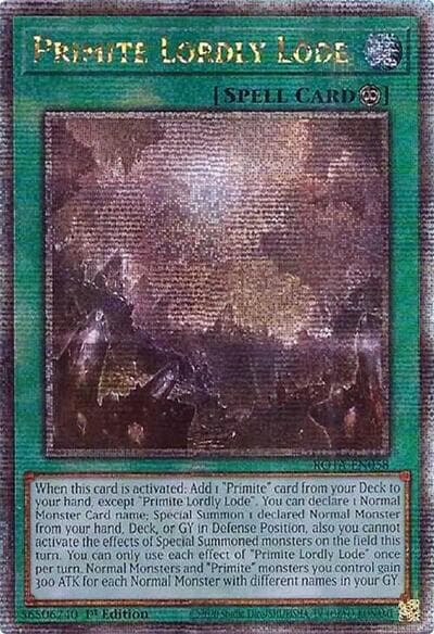 Primite Lordly Lode (Quarter Century Secret Rare)