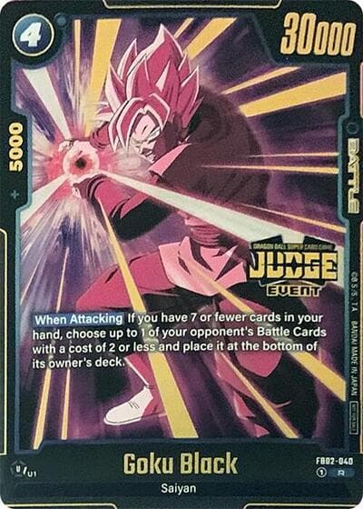 Goku Black - FB02-040 (Judge Pack (Event Judge) 02)