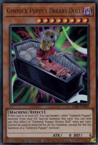 Gimmick Puppet Dreary Doll