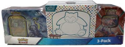 Costco Pokemon Collector 3-Pack: Scarlet & Violet 151 ETB + Paldea Legends Tins