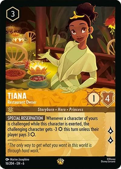 Tiana - Restaurant Owner