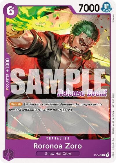 Roronoa Zoro (ST15 - ST20 Release Event Pack)