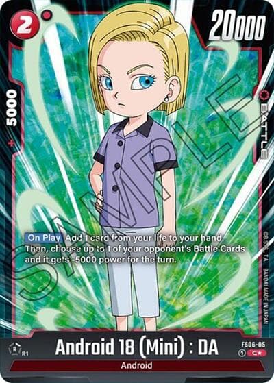 Android 18 (Mini) : DA (Bonus Pack Alternate Art)
