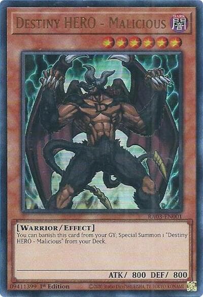 Destiny HERO - Malicious (UR)