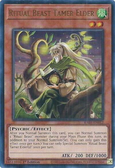 Ritual Beast Tamer Elder (UR)
