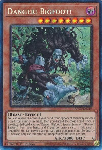 Danger! Bigfoot! (PCR)
