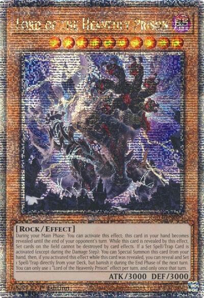 Lord of the Heavenly Prison (Quarter Century Secret Rare)