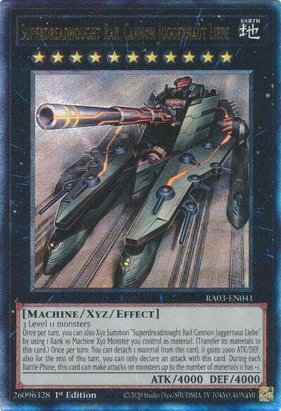 Superdreadnought Rail Cannon Juggernaut Liebe (PUR)