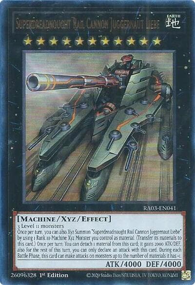 Superdreadnought Rail Cannon Juggernaut Liebe (UR)