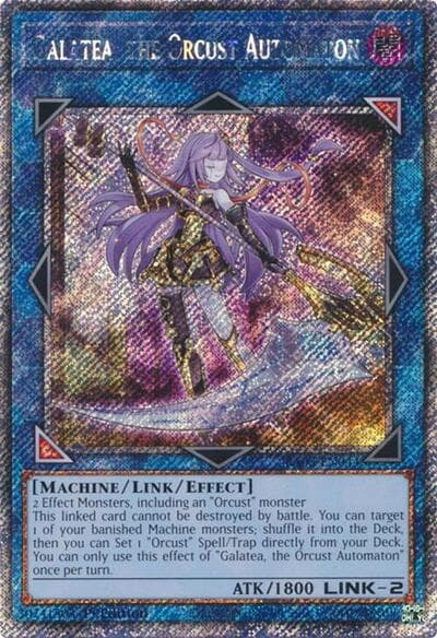 Galatea, the Orcust Automaton (Platinum Secret Rare)