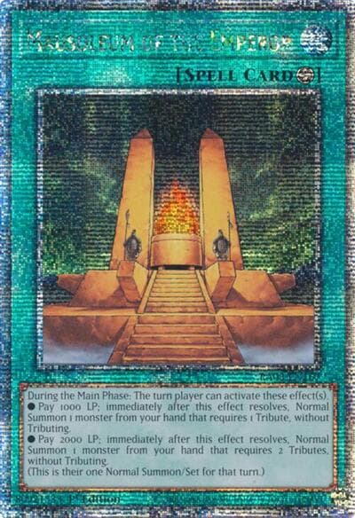 Mausoleum of the Emperor (Quarter Century Secret Rare)