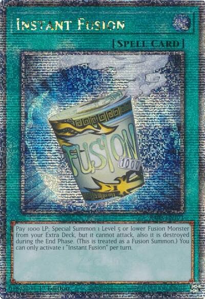 Instant Fusion (Quarter Century Secret Rare)
