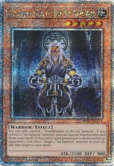 Grandmaster of the Six Samurai (Quarter Century Secret Rare)