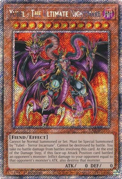 Yubel - The Ultimate Nightmare (Platinum Secret Rare)