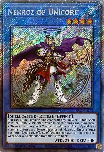 Nekroz of Unicore (Platinum Secret Rare)