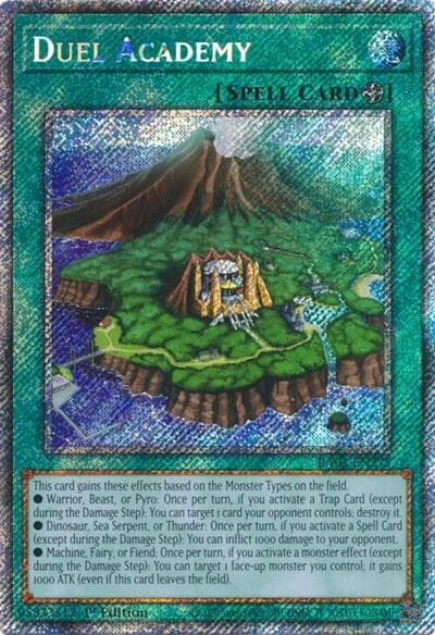 Duel Academy (Platinum Secret Rare)