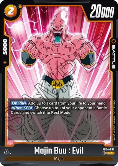 Majin Buu : Evil - FB04-091