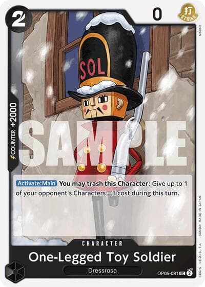 One-Legged Toy Soldier (Reprint)