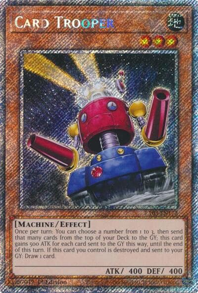 Card Trooper (Platinum Secret Rare)