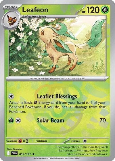 Leafeon (Master Ball Pattern)