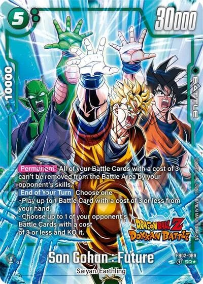 Son Gohan : Future (Dragon Ball Z Dokkan Battle Alternate Art) #FB02-089