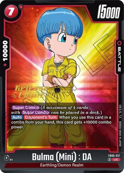 Bulma (Mini) : DA #FB05-017