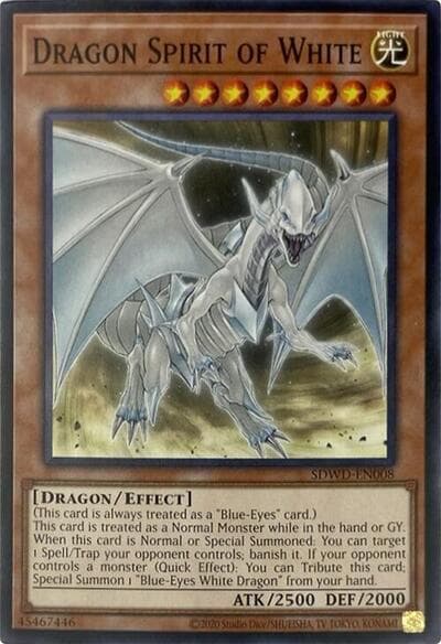 Dragon Spirit of White (Unlimited Misprint)