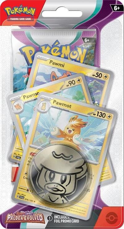 Paldea Evolved Premium Checklane Blister [Pawmot]