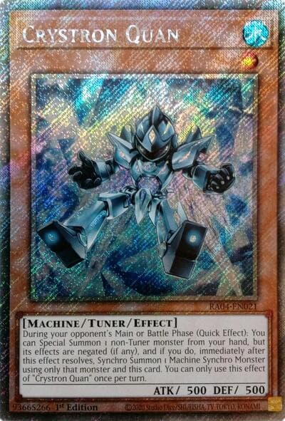 Crystron Quan (Platinum Secret Rare)